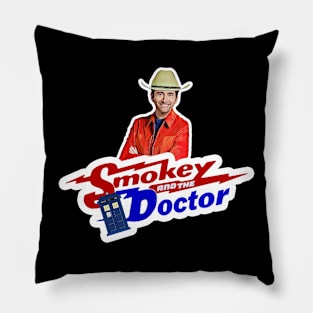 Smokey and the Doctor Pillow