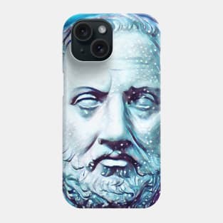 Thucydides Snowy Portrait | Thucydides Artwork 13 Phone Case