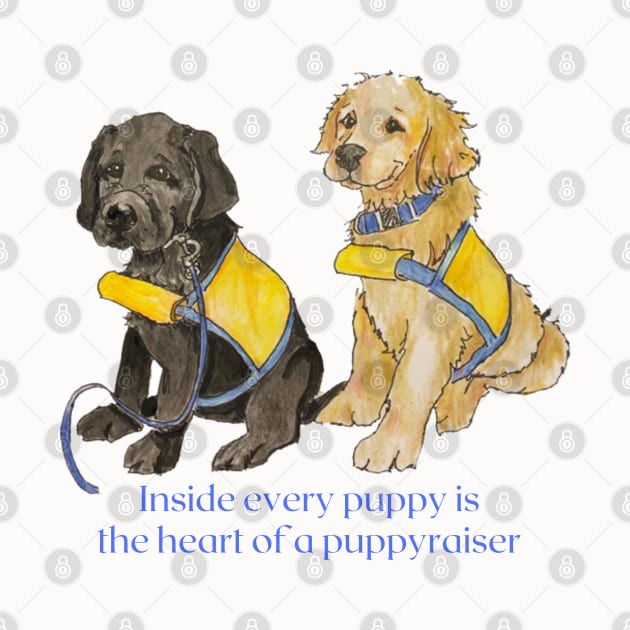 Heart of a Puppyraiser by B C Designs