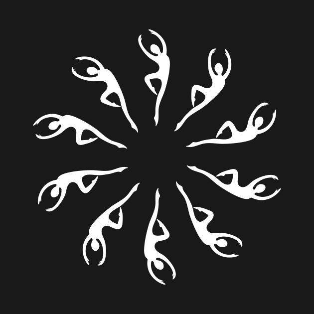 Dancer Snowflake by PixHailDesigns