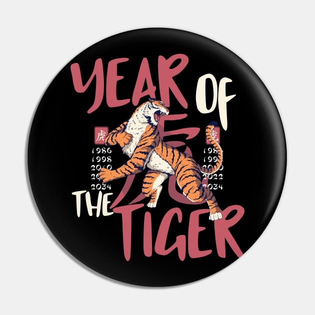 Year Of The Tiger Chinese New Year 2022 Pin by TheAparrelPub