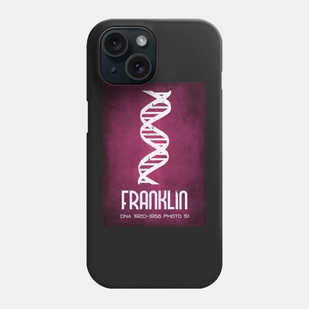 Rosalind Franklin Photo 51 DNA Crystallisation Phone Case by labstud