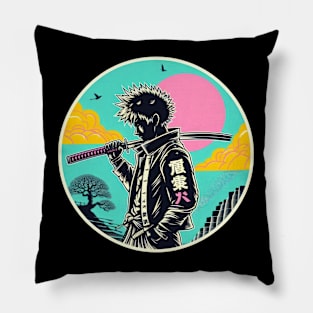 Anime Samurai Pillow