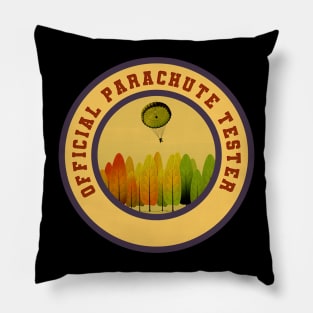 Official Parachute Tester Pillow