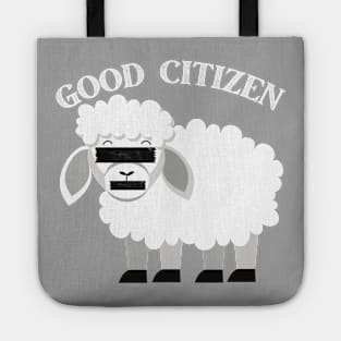 Be A Good Citizen Sheep Tote