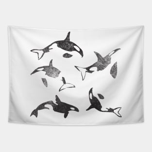 Orcas Grunge Aesthetic Tapestry