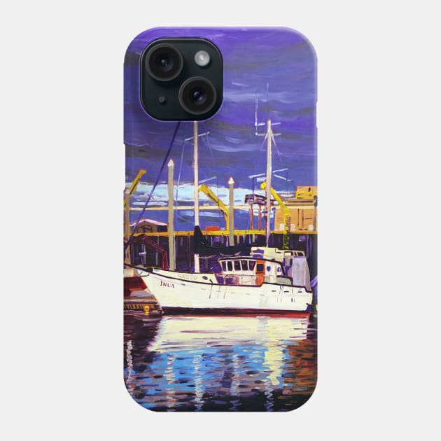 Inua at Homer Harbor Phone Case by realartisbetter