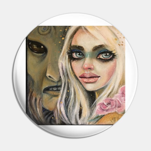 The Faerie and the Faun Pin by KimTurner