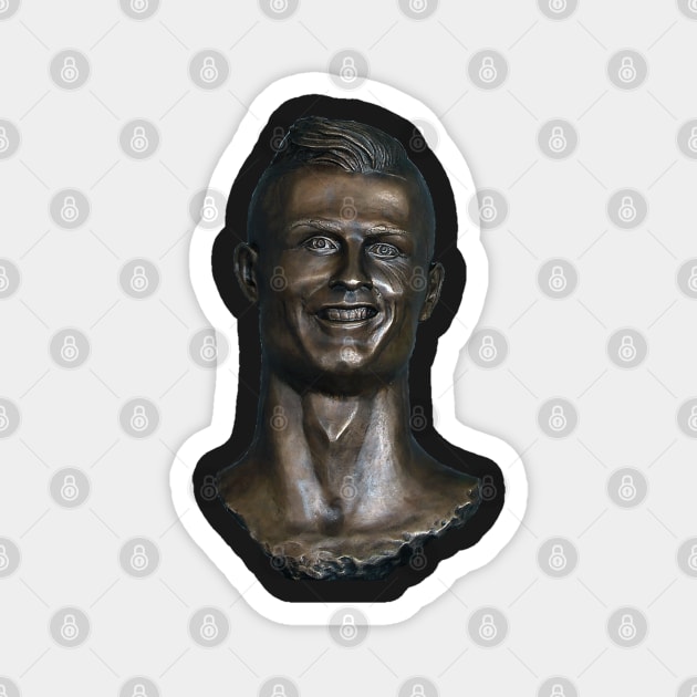 C. Ronaldo Bust Statue Magnet by TDesign