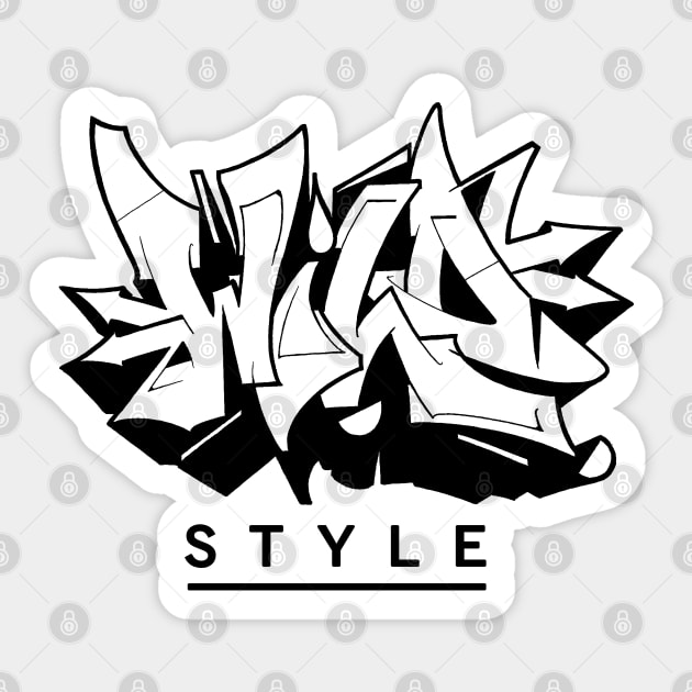 Wild Style - Wild Style Graffiti - Sticker