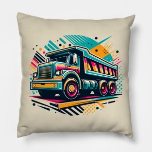 Dump truck Pillow