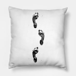 Footprint Pillow