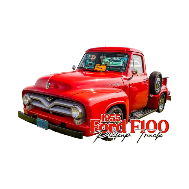 1955 Ford F-100 Pickup Truck by Gestalt Imagery