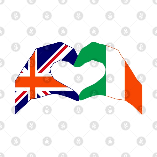 We Heart UK & Ireland Patriot Flag Series by Village Values