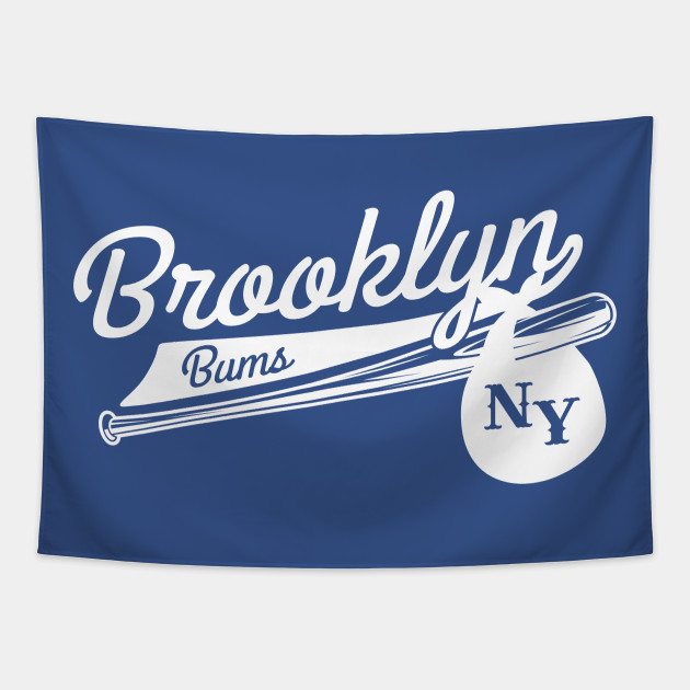 Brooklyn Bums Vintage New York City Baseball Gift Idea Brooklyn Nyc Tapestry Teepublic