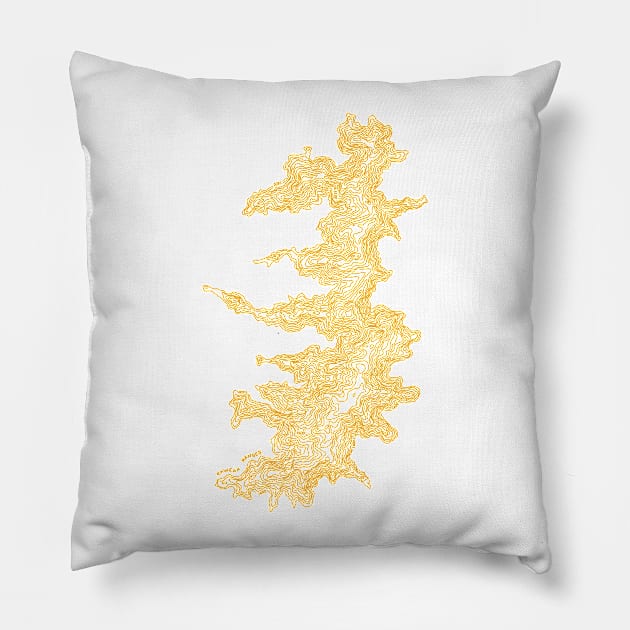 Kaweka Range v1 Pillow by simplistictees