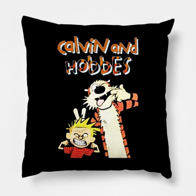 cartoon animal funny Pillow by RileyDixon