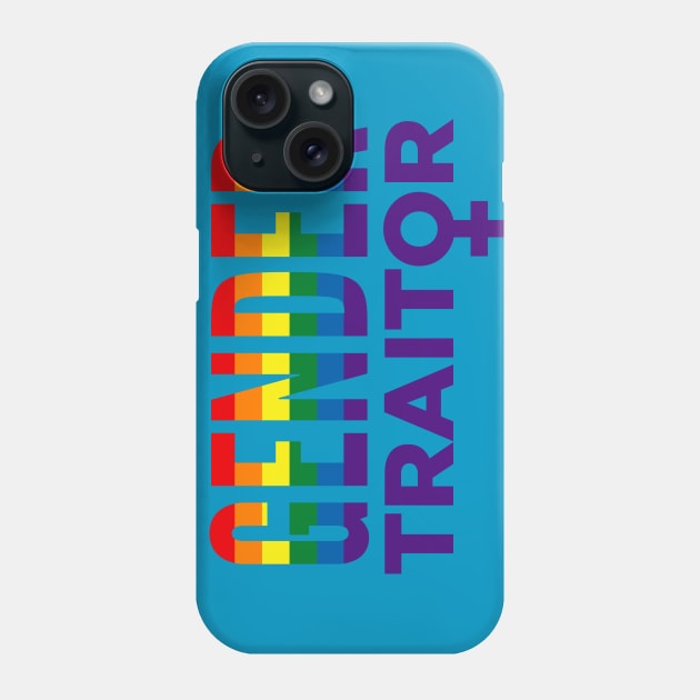 Gender Traitor Phone Case by Krobilad