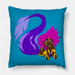 Cotton Candy Mermaid Pillow