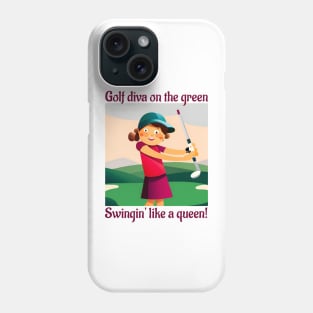 Golf Diva Phone Case