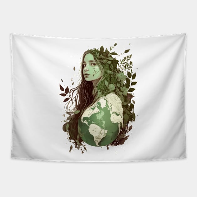 Lady Earth Tapestry by Genuine Vintage