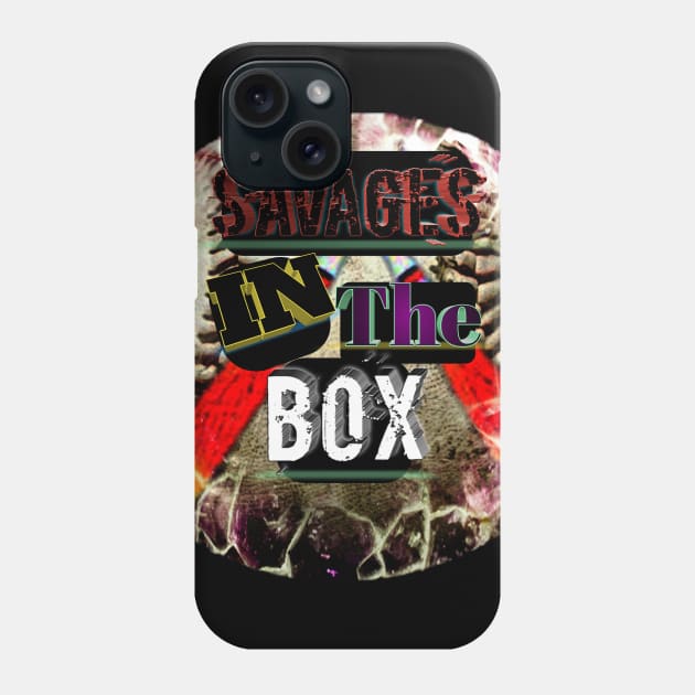 fucking savages in the box t shirt, savages in the box t shirt, Yankees savages shirt Phone Case by perfect x Shopping