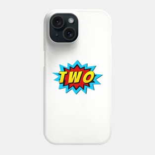 Two Super Hero Birthday Phone Case