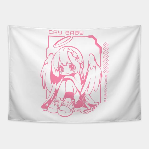 Cry Baby C Tapestry by Nachoz