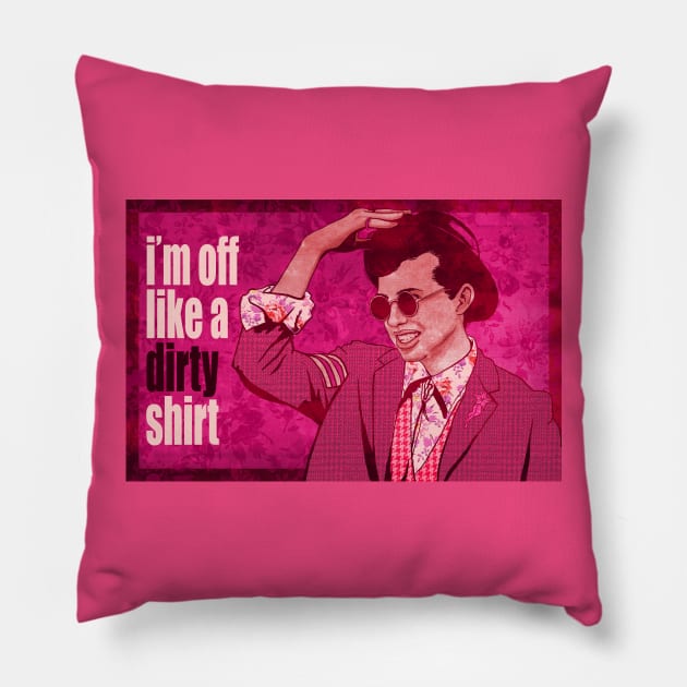 Duckie Quote Pillow by MondoDellamorto