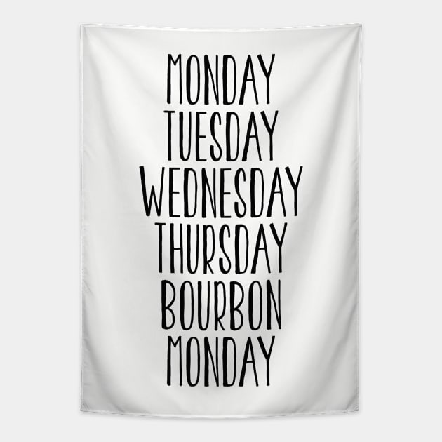 Bourbon - Bourbon Week Tapestry by Kudostees