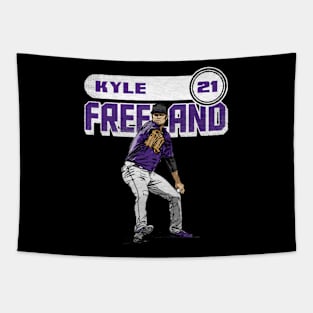 kyle freeland retro Tapestry