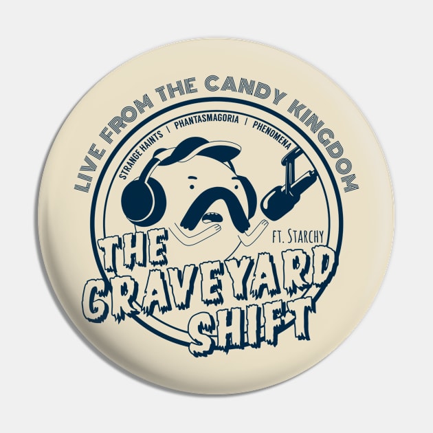The graveyard shift ft. starchy Pin by kvothewordslinger