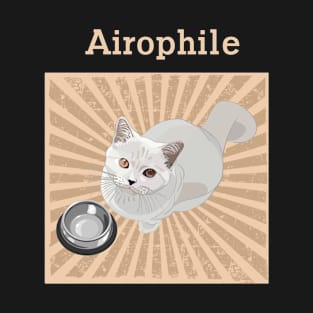 Cat t shirt - Airophile T-Shirt