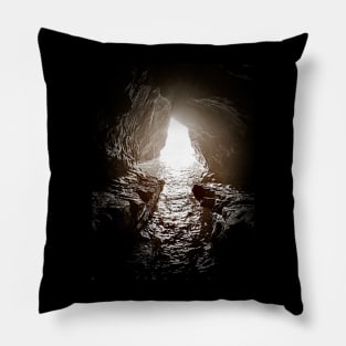 The Light of the Grottos Pillow