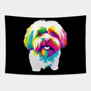 Maltese Pop Art - Dog Lover Gifts Tapestry