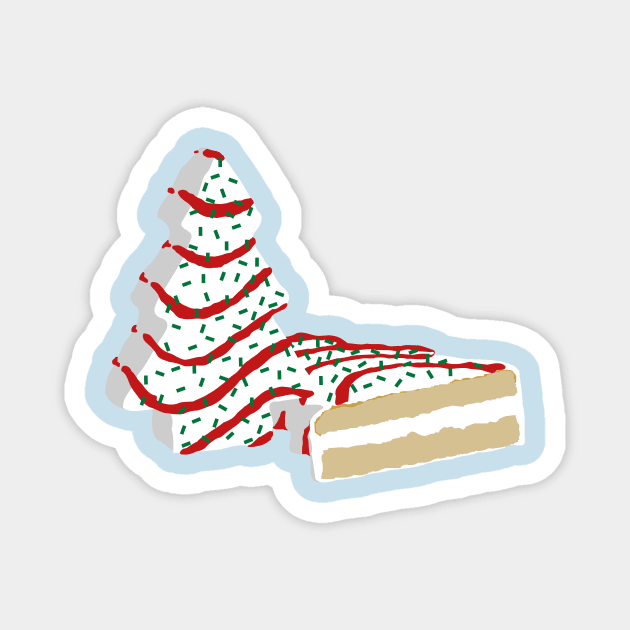 Little Debbie Christmas Cakes Magnet by BeanieBabe