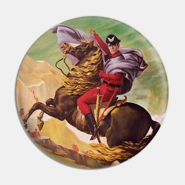 M. Bison Crossing the Alps Pin by randwar