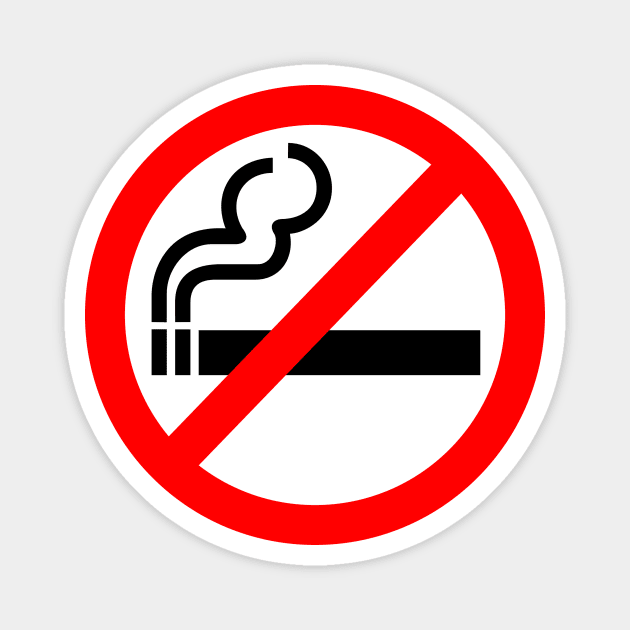 No Smoking Magnet by reification