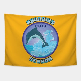 Aquarius Season Tapestry