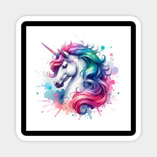 Unicorn Study - Fantasy AI Magnet