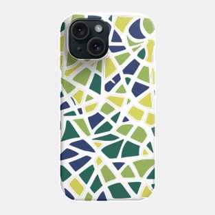 Glass Alike Blue Green Abstract Art Phone Case