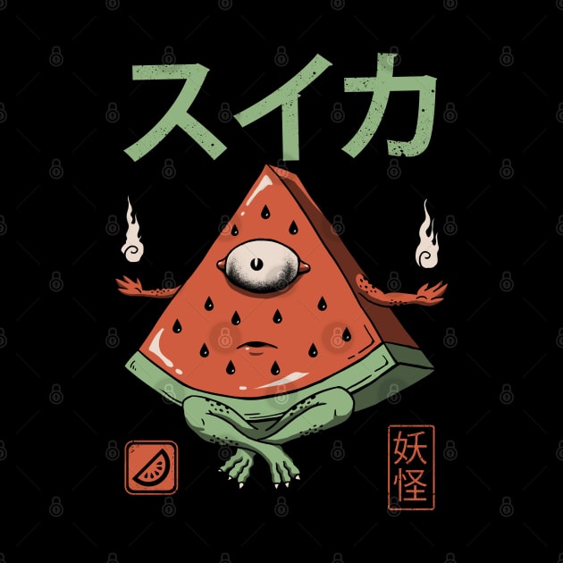 Yokai Watermelon by Vincent Trinidad Art