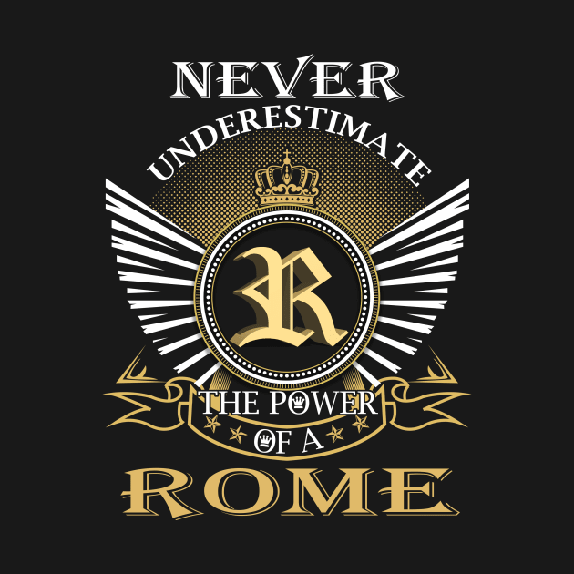 Never Underestimate ROME by Nap