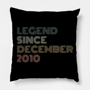 Legend Since December 2010 Pillow