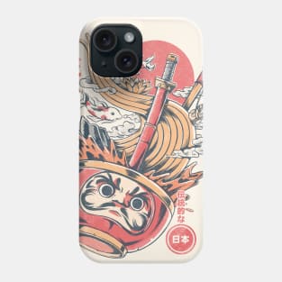 Daruma Ramen - White Phone Case