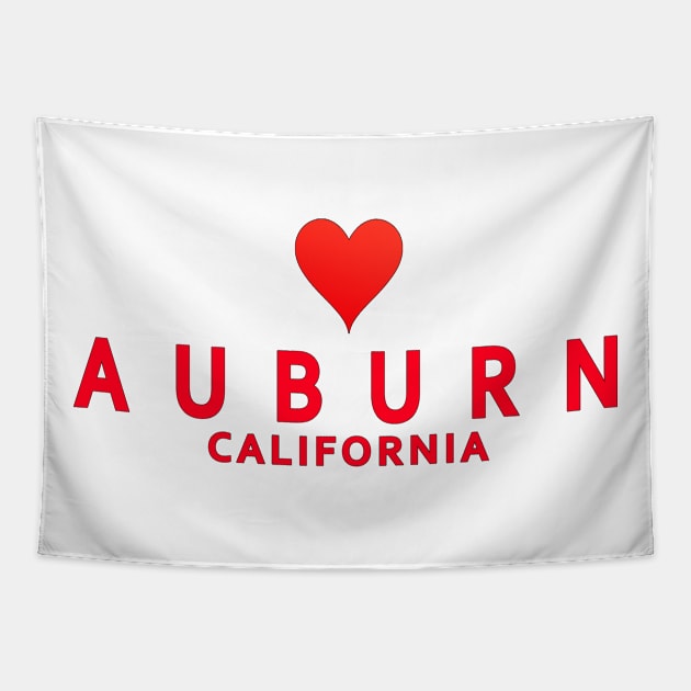 Auburn California Tapestry by SeattleDesignCompany