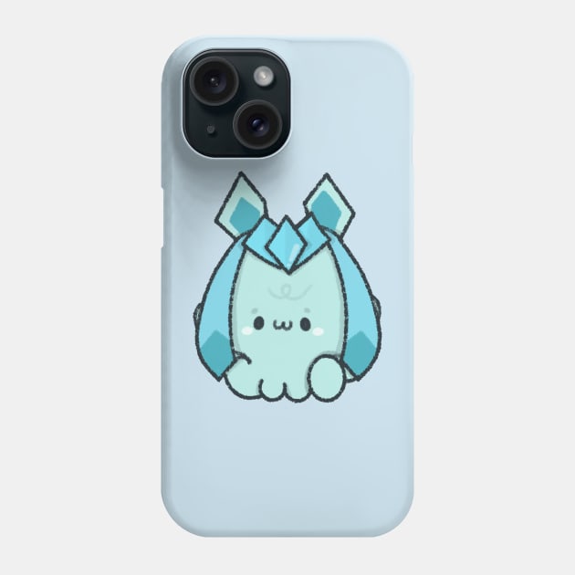 Ice Cat Phone Case by theladyernestember