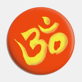 Spirituality Om Symbol Aum Meditation Mantra Pin