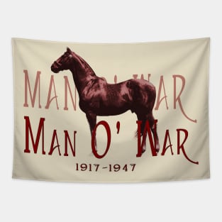 Man O' War - Famous Racehorse Tapestry