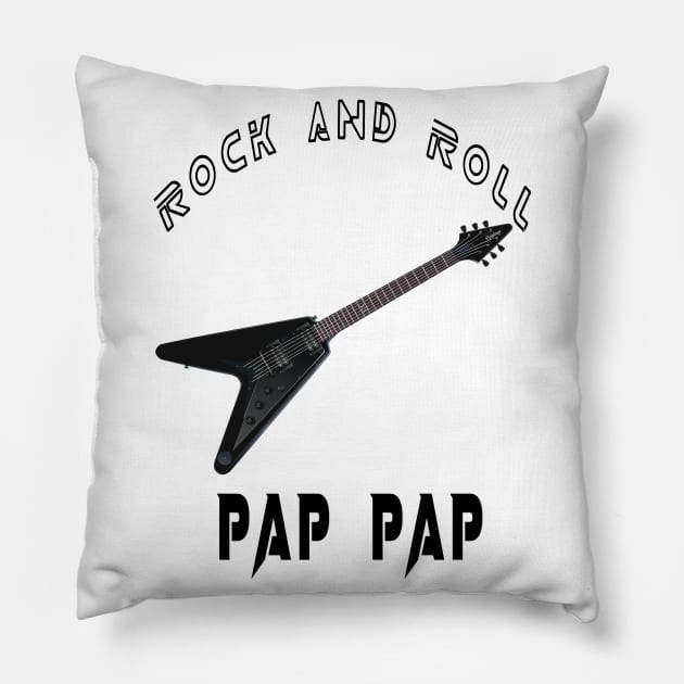 rock and roll hall of fame Pillow by TOPTshirt